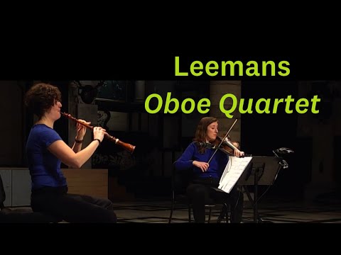 Leemans Quartetto n 2 op 3 Allegretto   Terra Nova Collective Dymphna Vandenabeele, oboe