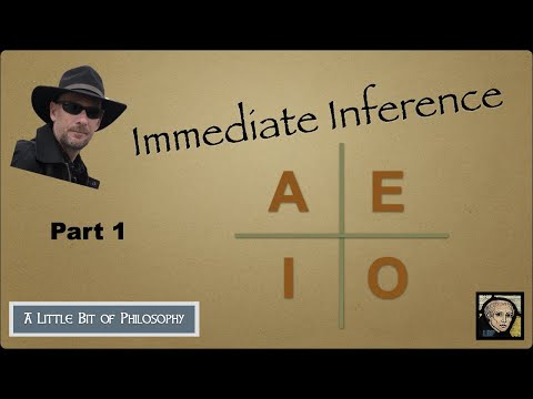 Immediate Inference (part 1)