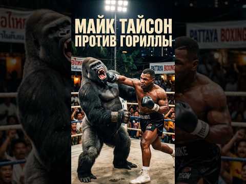 ТАЙСОН ХОТЕЛ ПОДРАТЬСЯ С ГОРИЛЛОЙ ❓️ #майктайсон #miketyson