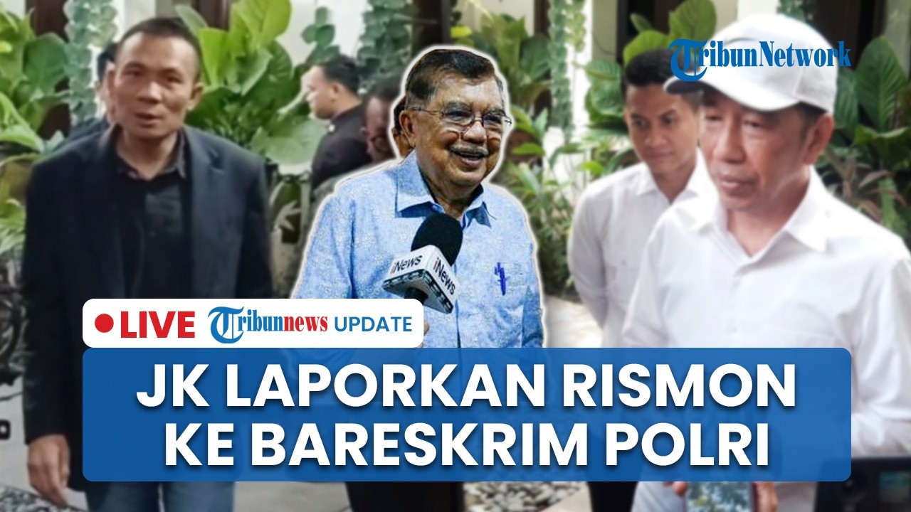LIVE: JK "Turun Gunung" ke Bareskrim Laporkan Rismon hingga Desak Jokowi Tampilkan Ijazah Asli