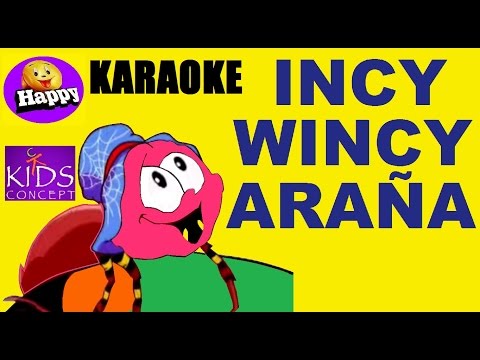Incy Wincy Araña Karaoke