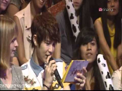 120717 Simply K-Pop E19 - Hanbyul (Ledapple) MC Cut