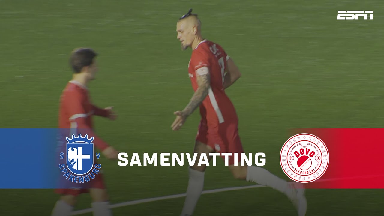 Spakenburg vs VV DOVO Full Match Highlights