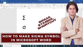 how to make sigma symbol in word | how to make sigma symbol on keyboard