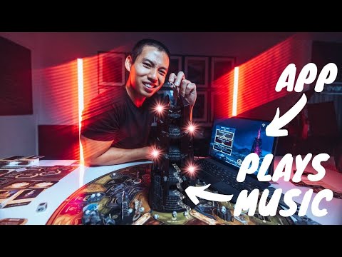 GIANT TOWER in a board game! Return to Dark Tower Review!