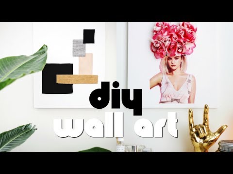 3 EASY DIY WALL ART ROOM DECOR IDEAS FOR TEENAGERS...
