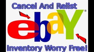 How to Cancel and relist your eBay listings in bulk Worry Free in 2021 - In 2min