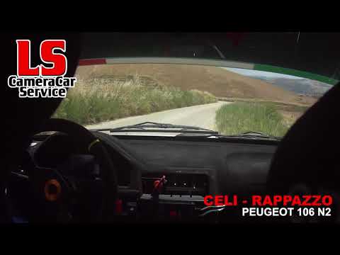 CAMERA CAR P.Celi - G.Rappazzo al 16°Rally di Caltanissetta