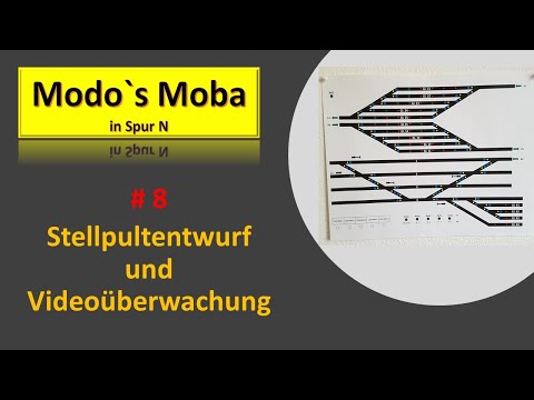 Modo`s Moba - Spur N / Der Stellpultentwurf