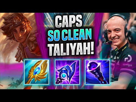 CAPS IS SO CLEAN WITH TALIYAH! - G2 Caps Plays Taliyah Mid vs Orianna! | Season 2022