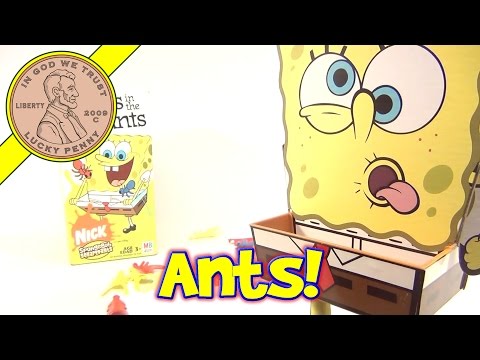 SpongeBob SquarePants Nickelodeon Ants In The Square Pants, 2005 Milton Bradley