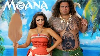 DISNEY&#39;S MOANA &amp; MAUI!!!