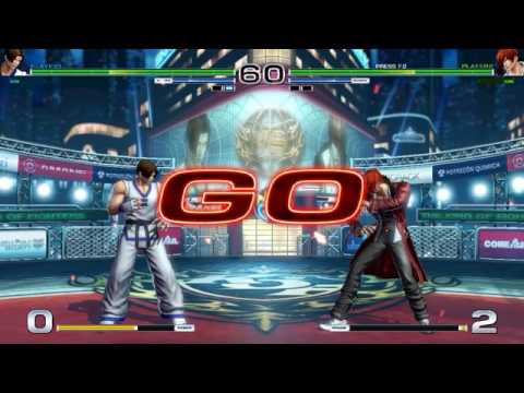 THE KING OF FIGHTERS XIV  Fight 2017  Kim Vs Iori  Yagami Gameplay
