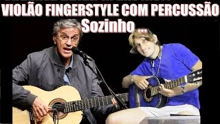 Caetano Veloso - Sozinho (FINGERSTYLE guitar solo) acoustic guitar solo cover