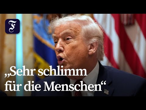 Trump attackiert Brüssel scharf