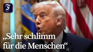 Trump attackiert Brüssel scharf
