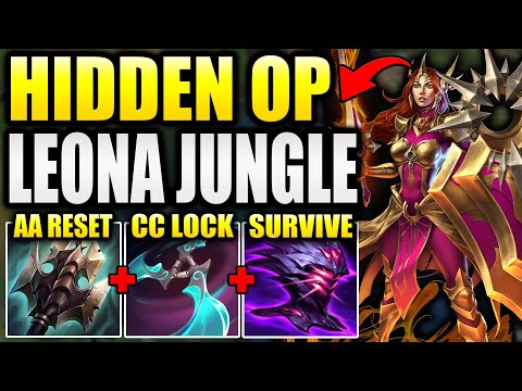 My Team Questioned the LEONA JUNGLE… But It Was Actually OP!