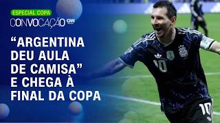Vídeo: ARGENTINA SE RECUSOU A PERDER: aula de camisa expõe covardia da Inglaterra | Convocação CNN