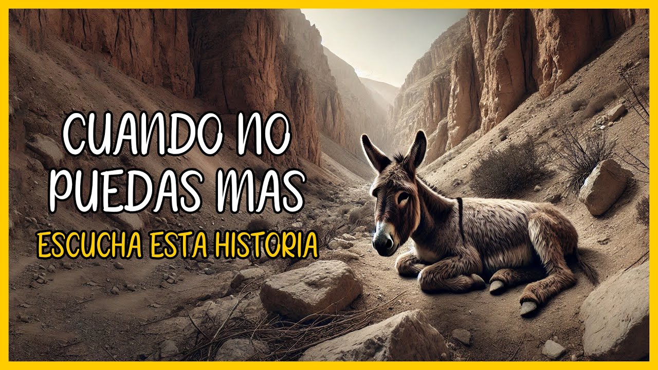 Si crees que YA NO PUEDES MAS en la VIDA escucha esta historia!