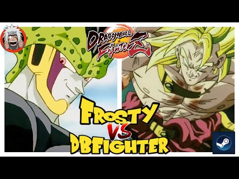 DBFZ RKS_Frosty vs DBFighter - (VegetaSSB, Cell, Janemba) vs (KBuu, Jiren, Broly) Ver 1.31