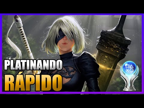COMPRE SUA PLATINA - NIER AUTOMATA GUIA DE TROFÉUS E CONQUISTAS