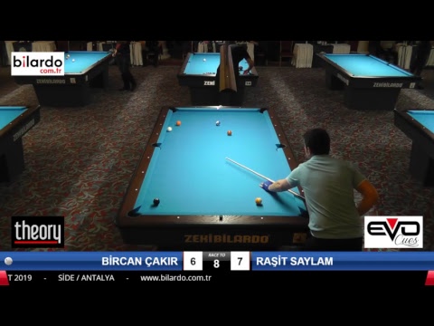 BİRCAN ÇAKIR & RAŞİT SAYLAM Bilardo Maçı - 