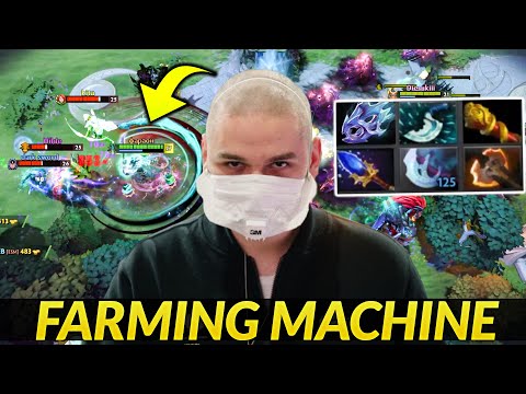 Yatoro Juggernaut Farming Machine 11min Fury + Phase boots