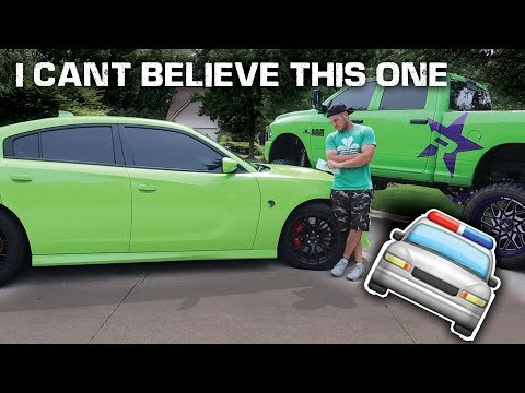 I GOT MY FIRST TICKET IN THE HELLCAT......