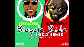 Vybz Kartel Goes Soca With Bunji Garlin "Bicycle Ride" Make Girls Bruk Off Bruk Off!!!!