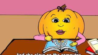 Learn Basic English 3rd Person Daily Actions 6 - Fun Kids English Vocabulary with Pumkin.com