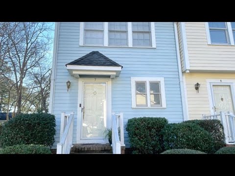 Charming 2-Bedroom Townhome in Market Village property video