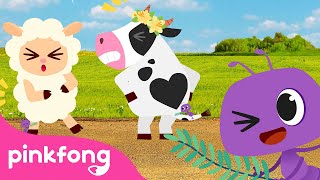 The Little Tiny Ant 🐜 I Went To The Market! | Farm Animals | Pinkfong Nursery Rhymes for Kids