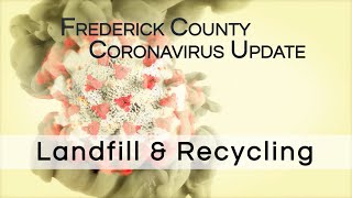 Landfill & Recycling Coronavirus Update: March 18