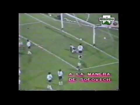 Metro 1983 - Ferro 2-Vélez 0, gol de Arregui | LaFerropedia