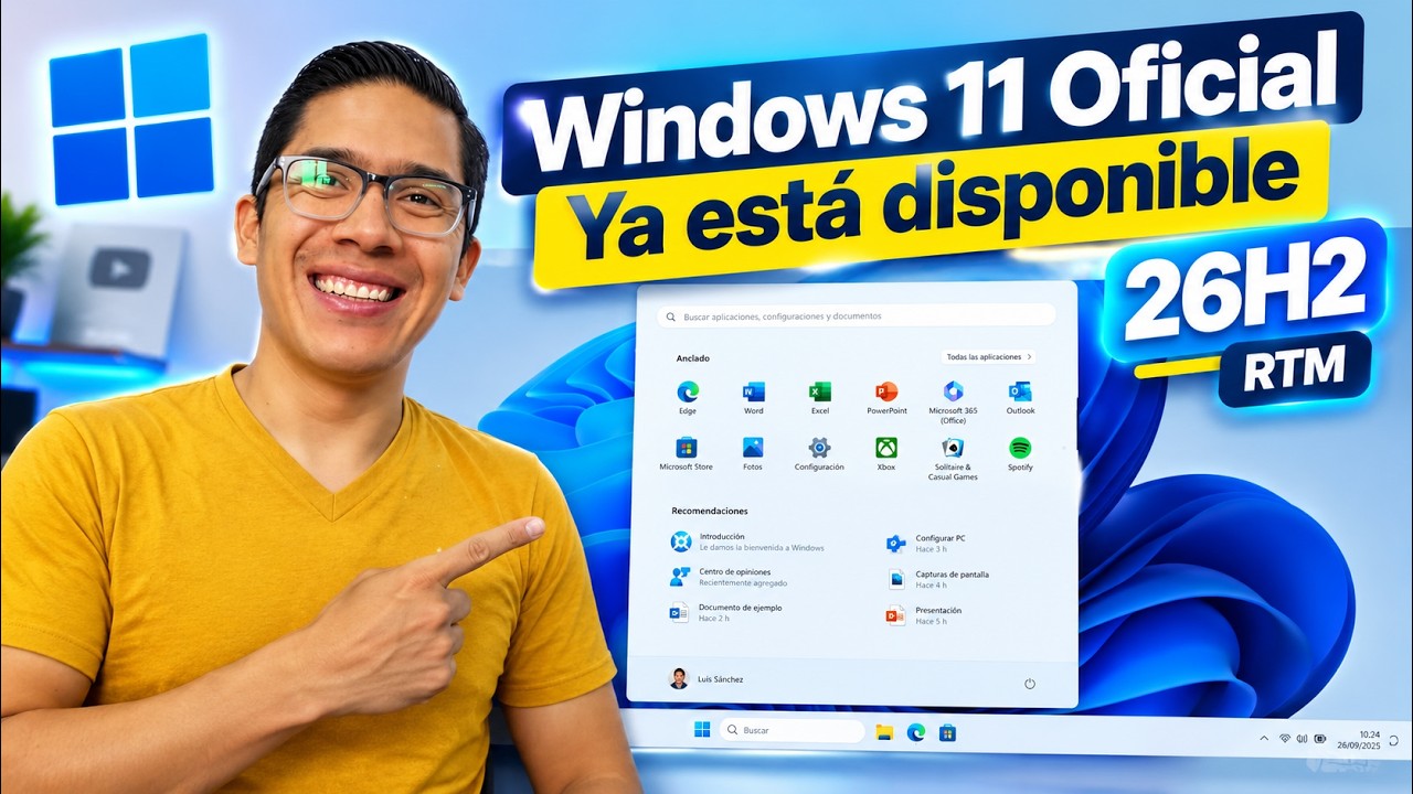 Windows 11 26H2 OFICIAL de Microsoft