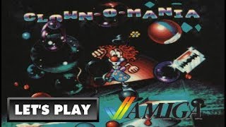 LET'S PLAY: CLOWN-O-MANIA (AMIGA - With Commentary)