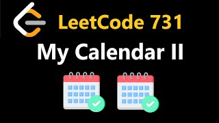 YouTube video 'My Calendar II - Leetcode 731 - Python'