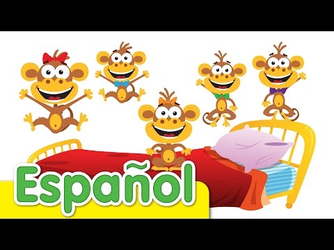 Cinco Monitos | Canciones Infantiles | Super Simple Español