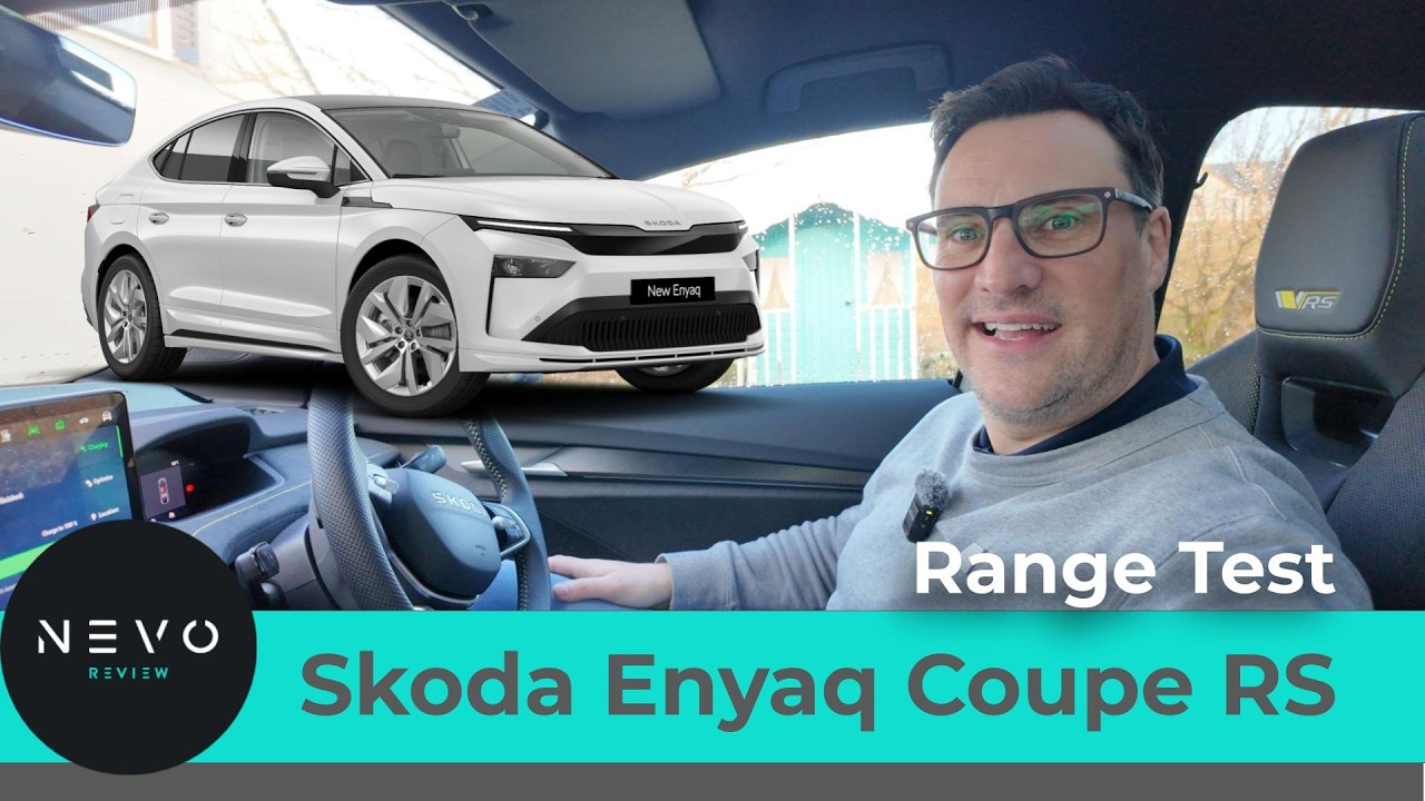 Skoda Enyaq Coupe RS - Range Test Coast to Coast