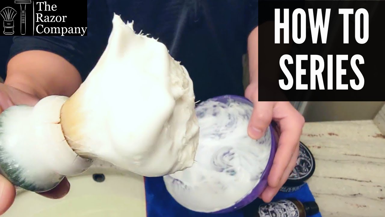 How To Make a Lather with a Bowl and Shaving Brush