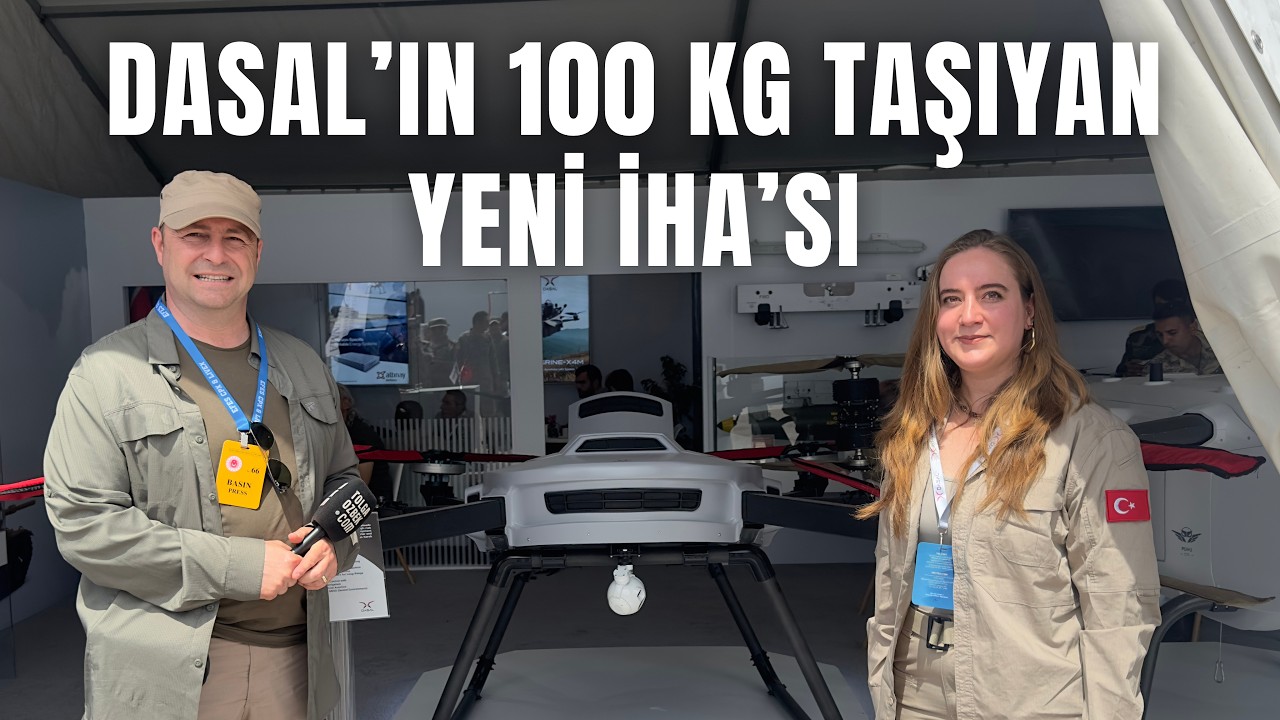 DASAL'dan 100 kg taşıyan yeni İHA