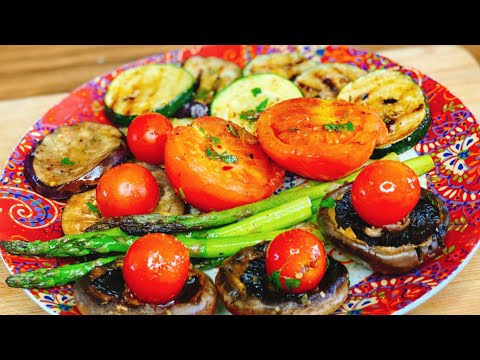 PARRILLADA DE VERDURAS ASADAS | Una Chef en la Cocina