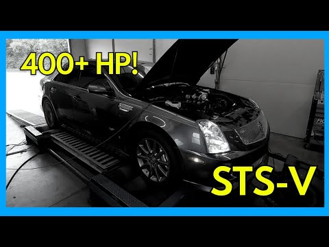 Unleashing Power: Supercharged NorthStar Cadillac STS-V Dyno Tuning