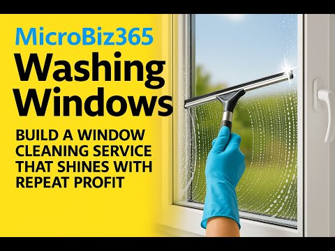 Start a Window Business: Start This for Under £300 - low-cost business idea