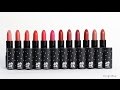 SWATCH REVIEW AMOK STRONGFIX LIPSTICK WITH CC ENGSUB