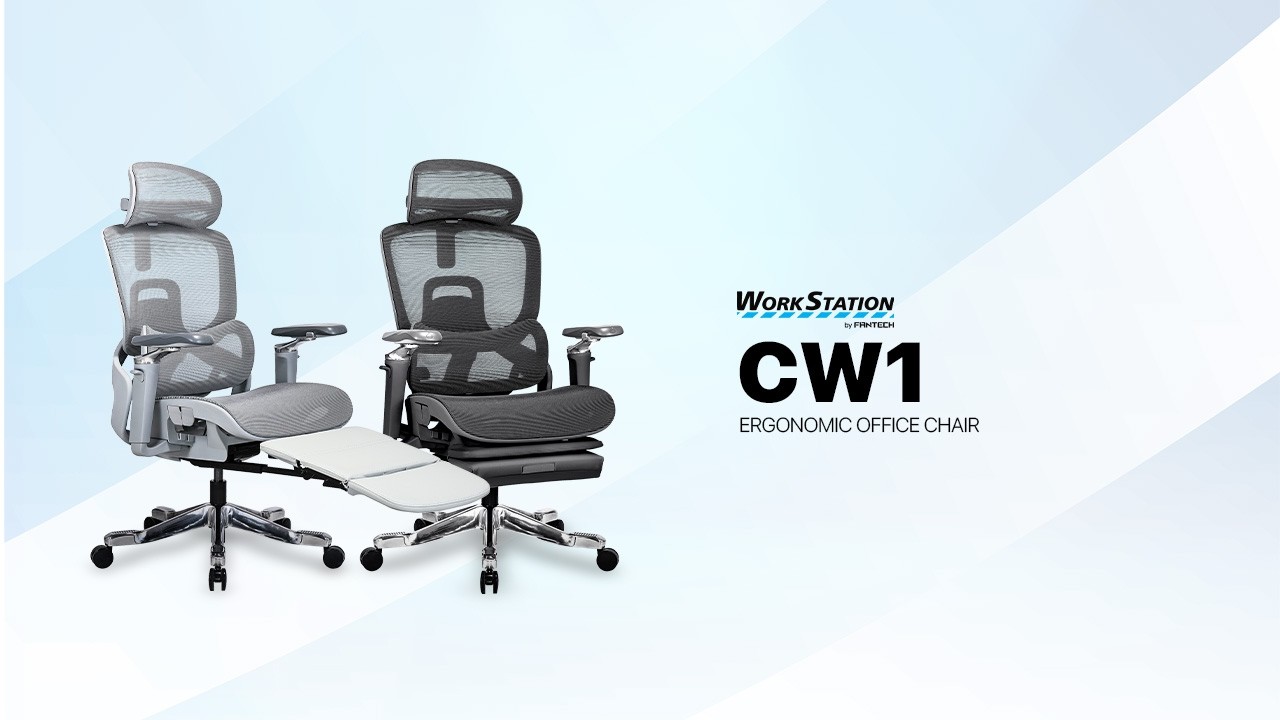WorkStation by Fantech Venice CW1 Unboxing | Executive Ergonomic Office Chair