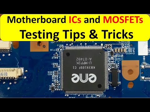 Laptop motherboard components names functions explained