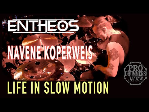 Navene Koperweis - Entheos - Life In Slow Motion (Live Drum Cam)