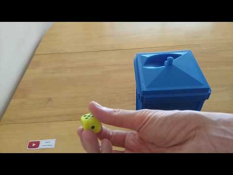Dice Distancing #17 The Chameleon board game-how and far does it roll? Fun funny crit * Amass Games