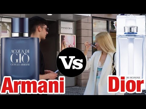 Acqua di Gio profondo vs Dior homme cologne | fragrance test
